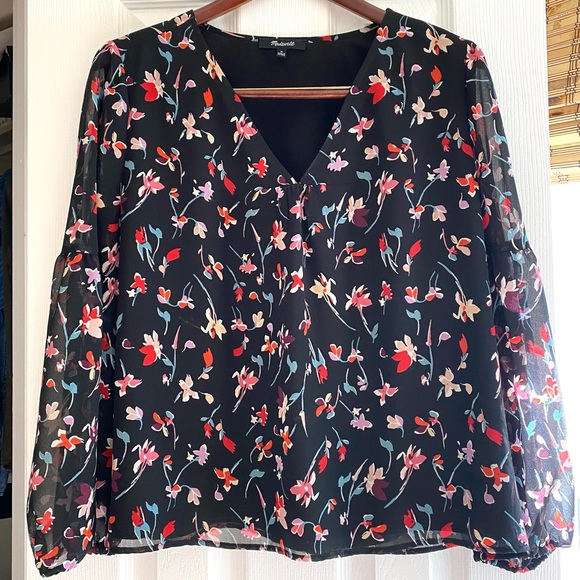 Madewell Tops - Madewell floral blouse